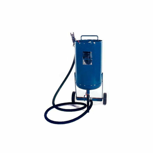 2.5 GAL CAPACITY PORTABLE PRESSURE BLAST SYSTEM by Cyclone Mfg.