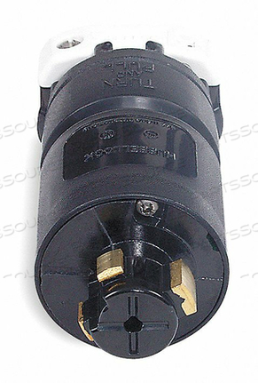 POWER INTERRUPTING LOCKING PLUG RED 30A/600VAC, 20A/250VDC 3P by Hubbell Power Systems POWER INTERRUPTING LOCKING PLUG RED 30A/600VAC, 20A/250VDC 3P by Hubbell Power Systems