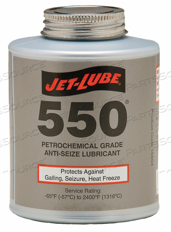 ANTI SEIZE COMPOUND NONMETALLIC 4 OZ. by Jet-Lube ANTI SEIZE COMPOUND NONMETALLIC 4 OZ. by Jet-Lube