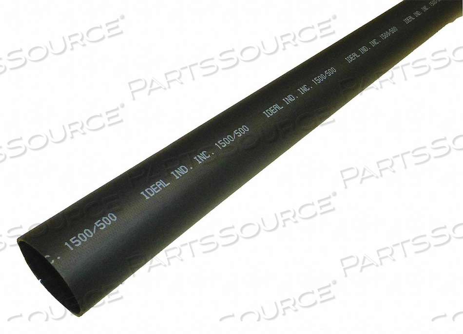 SHRINK TUBING 1.5IN ID BLACK 4FT PK5 by Ideal Industries Inc.