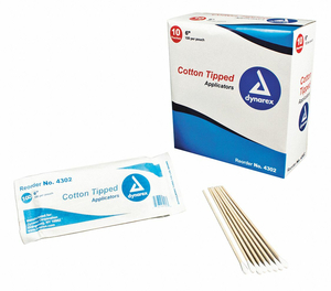 COTTON TIP SWAB NON-STERILE 6 L PK1000 by Dynarex COTTON TIP SWAB NON-STERILE 6 L PK1000 by Dynarex