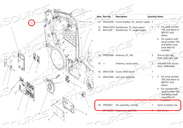 LARGE DISPLAY FAN by Carestream Health, Inc.