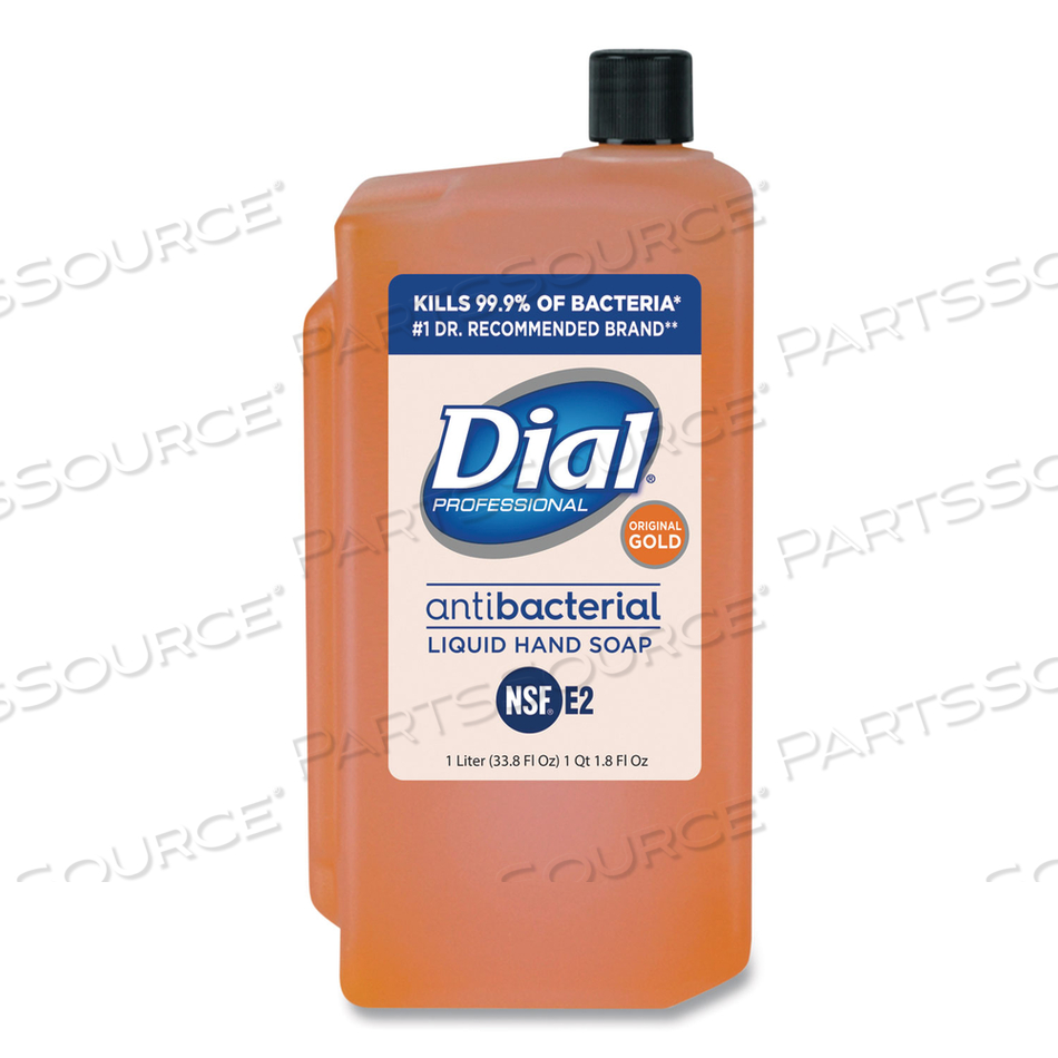 GOLD ANTIBACTERIAL LIQUID HAND SOAP, FLORAL, 1 L by Dial