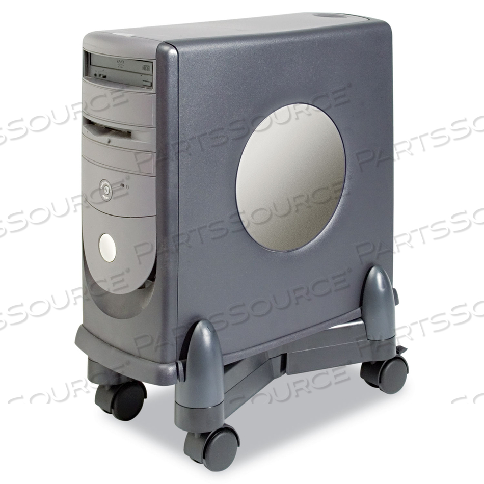 COMPUTER STAND WITH LOCKING WHEELS, SUPPORTS 40 LB, 3 X 16.5 X 4.5, BLACK by Kelly Computer Supply Company COMPUTER STAND WITH LOCKING WHEELS, SUPPORTS 40 LB, 3 X 16.5 X 4.5, BLACK by Kelly Computer Supply Company