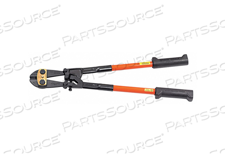 BOLT CUTTER, STEEL HANDLES, 18" LONG by Klein Tools BOLT CUTTER, STEEL HANDLES, 18" LONG by Klein Tools