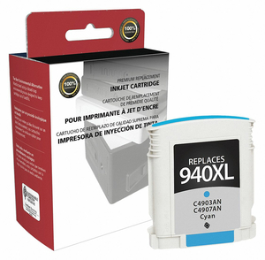 INK CARTRIDGE CYAN REMANUFACTURED by Clover