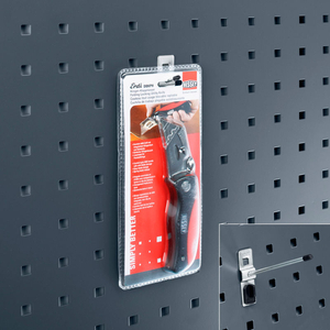 ANGLED PEG HOOKS FOR PERFO PANELS - PACKAGE OF 5 - 2"L by Bott Ltd