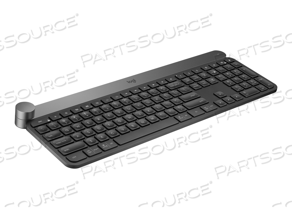 LOGITECH CRAFT ADVANCED WITH CREATIVE INPUT DIAL - KEYBOARD - BACKLIT - BLUETOOTH, 2.4 GHZ by Logitech