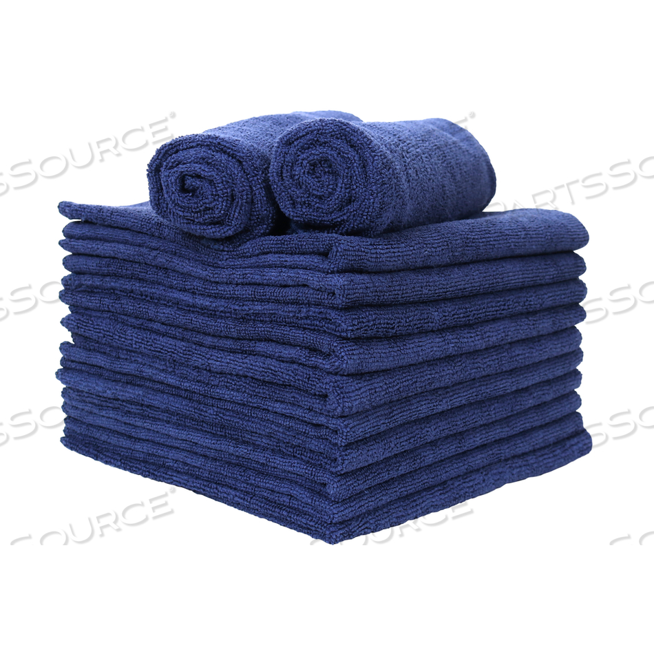 MICROFIBER HAND TOWELS 15 X 24 NAVY by Monarch Brands Inc.