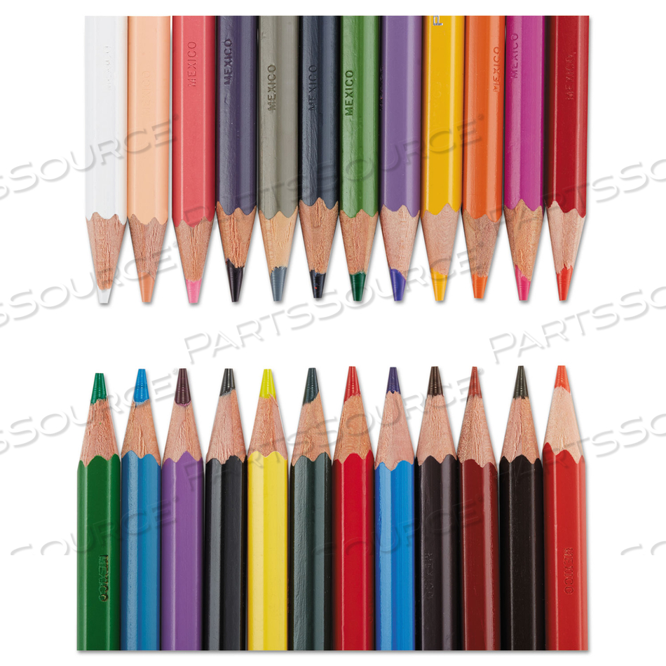 COL-ERASE PENCIL WITH ERASER, 0.7 MM, 2B (#1), ASSORTED LEAD/BARREL COLORS by Prismacolor COL-ERASE PENCIL WITH ERASER, 0.7 MM, 2B (#1), ASSORTED LEAD/BARREL COLORS by Prismacolor
