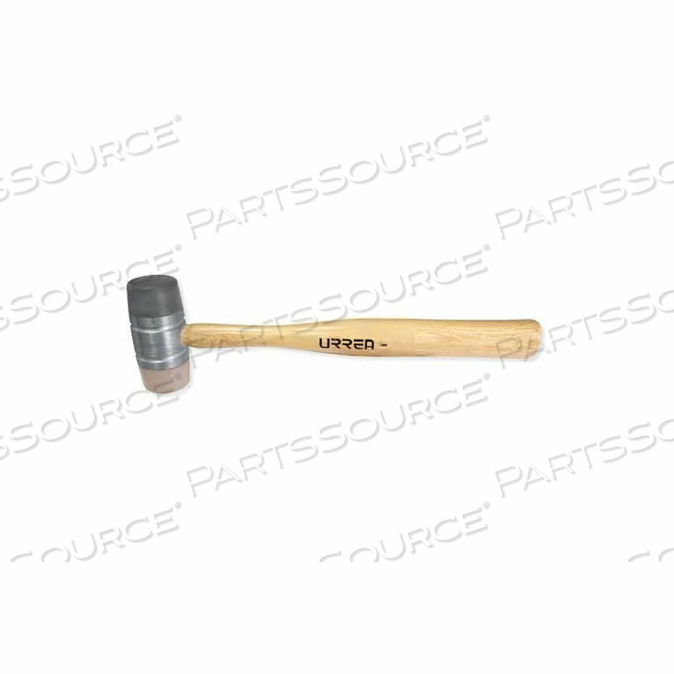 HAMMER, 12" LONG, W/OAK HANDLE & INTERCHANGEABLE TIPS by Urrea Professional Tools