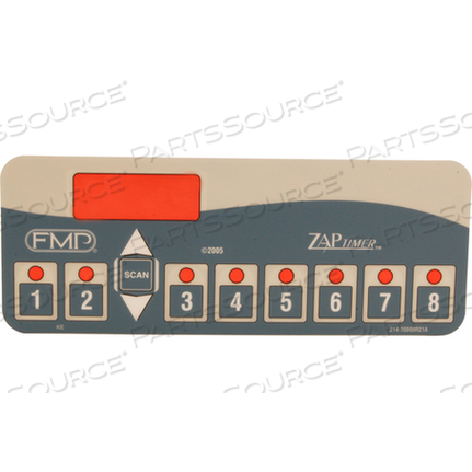 OVERLAY, TIMER, 8 PRODUCT 