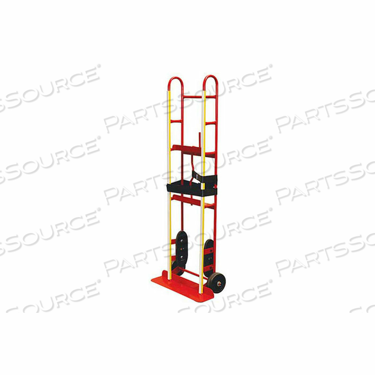 STEEL APPLIANCE TRUCK WITH MANUAL BELT TIGHTENER - 2-WHEEL - 60"H - 800 LB. CAPACITY by Milwaukee Hand Trucks