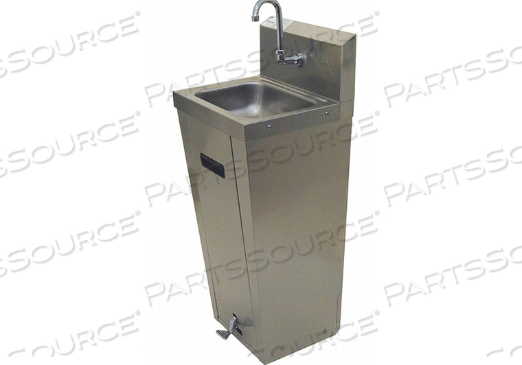 HAND SINK FLOR 15-1/4 IN L 17-1/4 IN W by Advance Tabco HAND SINK FLOR 15-1/4 IN L 17-1/4 IN W by Advance Tabco