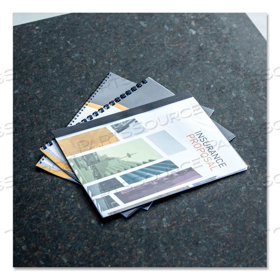 WIRE BINDINGS, 3/8" DIAMETER, 80 SHEET CAPACITY, BLACK by Fellowes