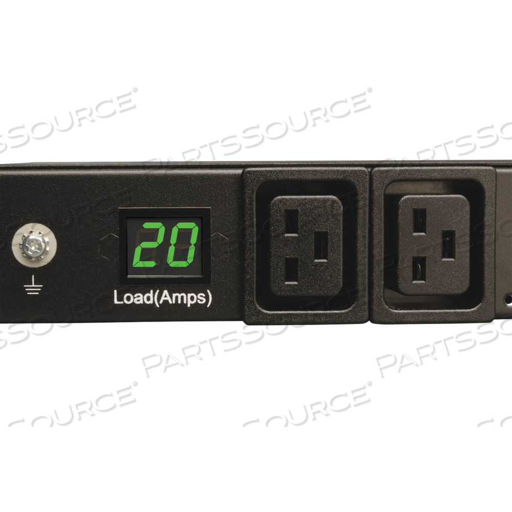 PDU METERED 200V - 240V 20A 8 C13, 2 C19 C20 HORIZONTAL 1URM by Tripp Lite PDU METERED 200V - 240V 20A 8 C13, 2 C19 C20 HORIZONTAL 1URM by Tripp Lite