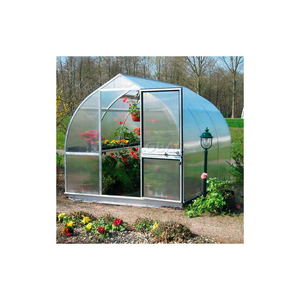 GREENHOUSE, 10' 6"L X 7' 8"W X 7'H by Exaco Trading Co.