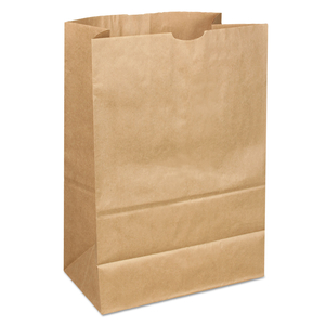 GROCERY BAG, 12 IN WD, 7 IN DP, 17 IN HT, 1/6 BBL, 40 LB BASIS WT, KRAFT by AJM Packaging Corporation