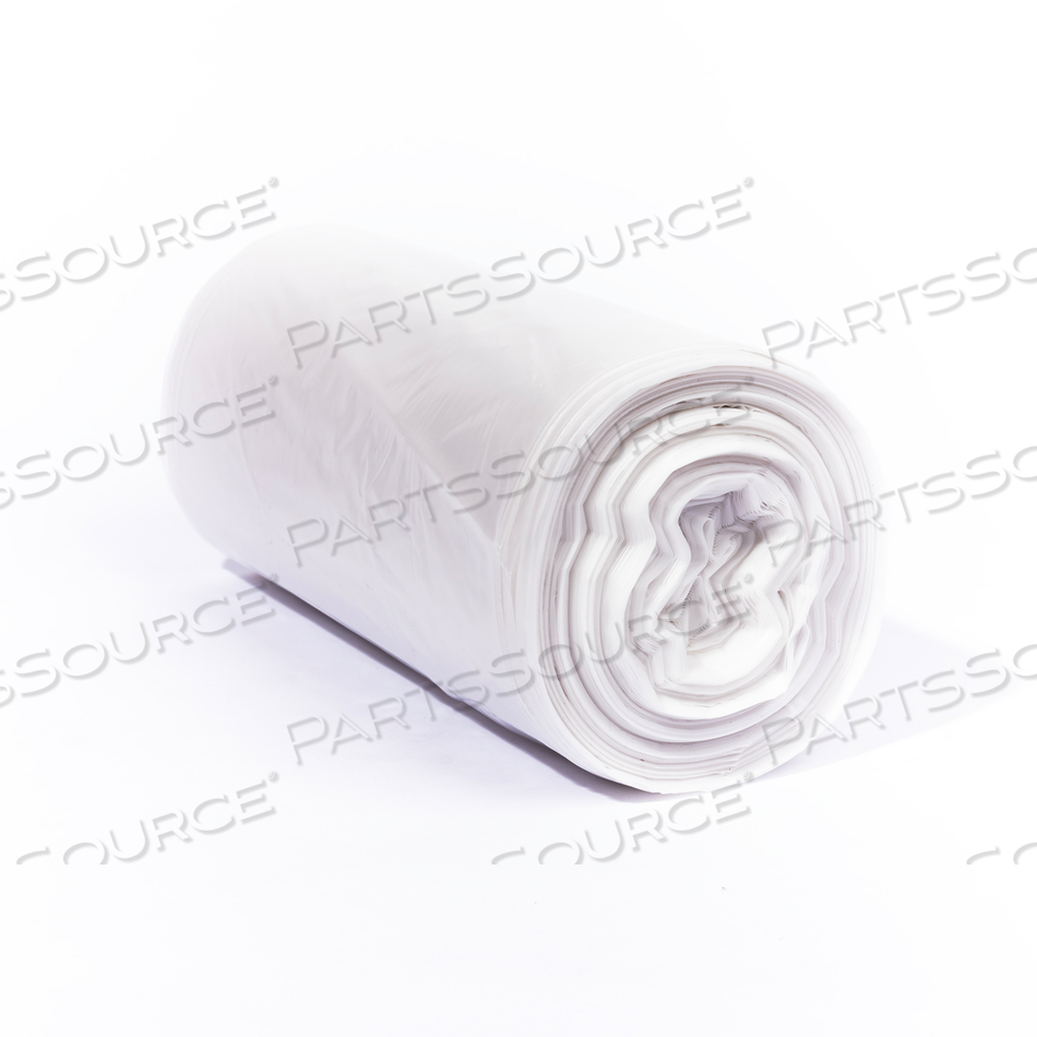 LDPE CAN LINER, 24X23 0.35 MIL CLR 1000/CS 20/50'S CORELESS by NORAMCO (North America Plastics & Chemicals Co. Inc_ LDPE CAN LINER, 24X23 0.35 MIL CLR 1000/CS 20/50'S CORELESS by NORAMCO (North America Plastics & Chemicals Co. Inc_
