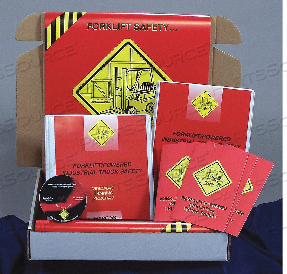 FORKLIFT / POWERED INDUSTRIAL TRUCK SAFETY DVD KIT by MarCom Group