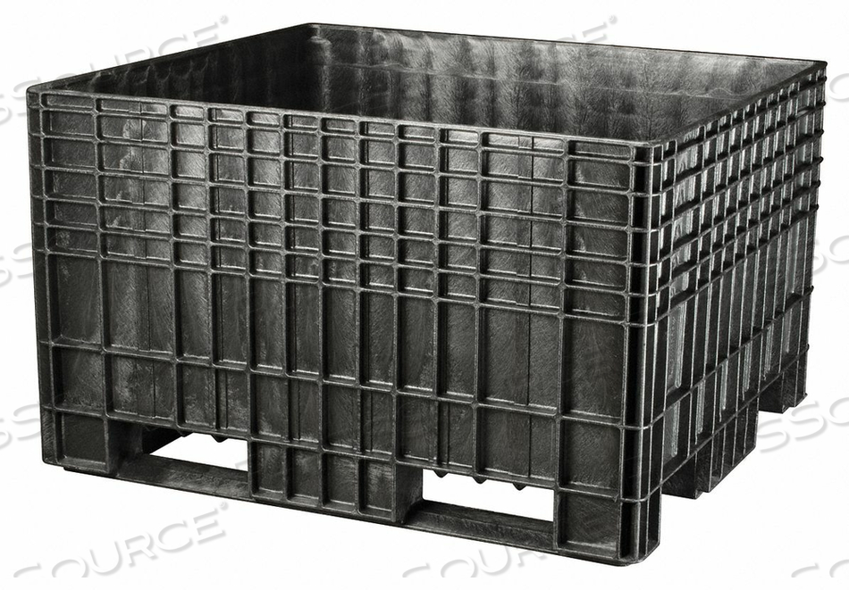 BULK CONTAINER 48 IN L 44 IN W BLACK by Akro-Mils / Myers Industries, Inc BULK CONTAINER 48 IN L 44 IN W BLACK by Akro-Mils / Myers Industries, Inc