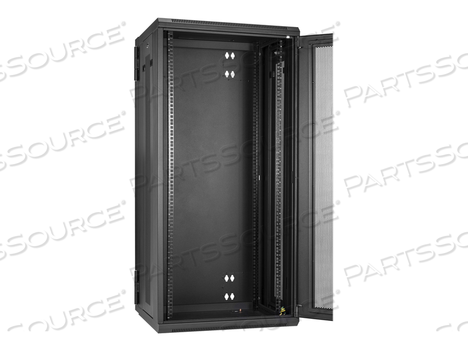 26U 19IN WALL MOUNT NETWORK CABINET - SWITCH DEPTH RACK ENCLOSURE- 180 HINGED D by StarTech.com Ltd.