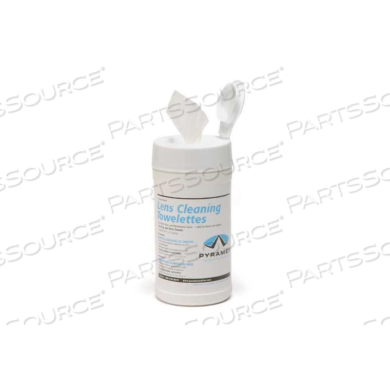 LENS CLEANING TISSUES, CANISTER-100 TISSUES by Pyramex