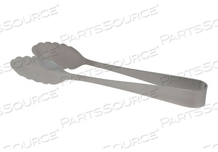 SCALLOPED SERVING TONG SS 10.5 IN PK12 by Carlisle