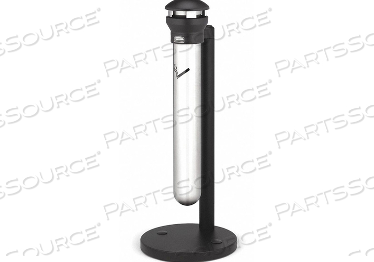CIGARETTE RECEPTACLE 1-19/64 GAL. SILVER by Rubbermaid Medical Division CIGARETTE RECEPTACLE 1-19/64 GAL. SILVER by Rubbermaid Medical Division