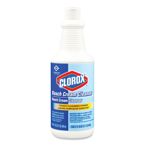 BLEACH CREAM CLEANSER, FRESH SCENT, 32 OZ BOTTLE, 8/CARTON by Clorox