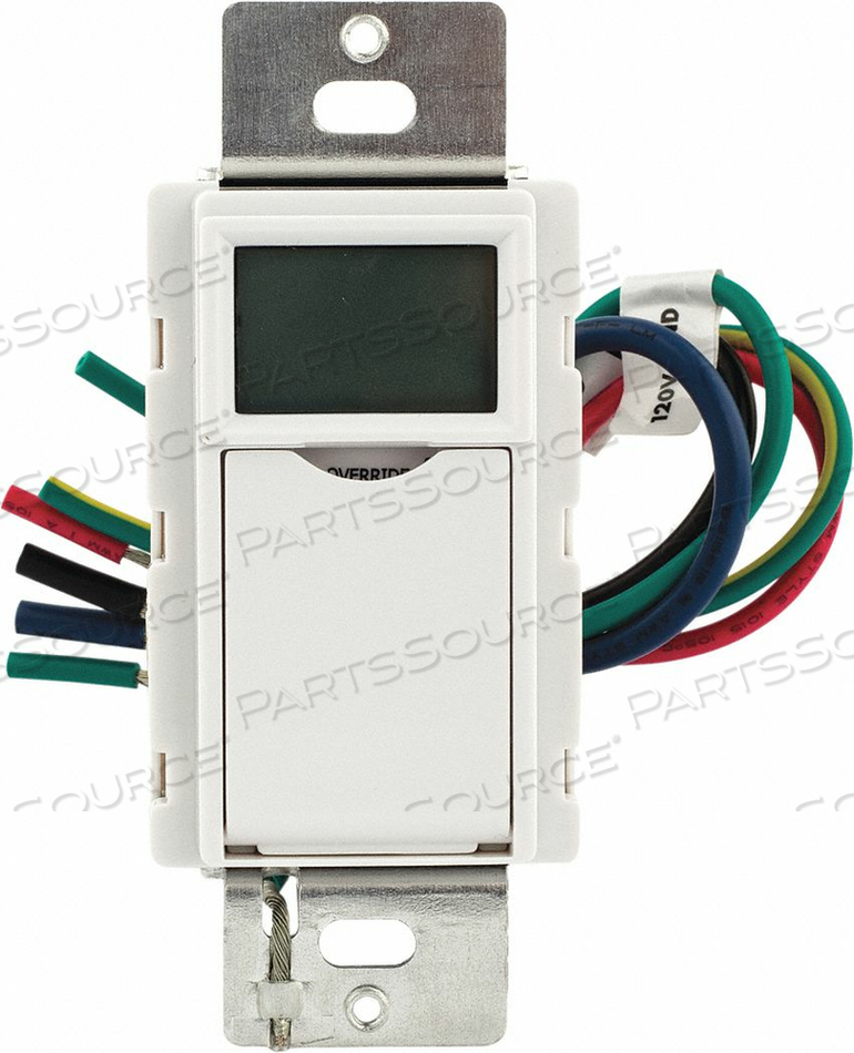 WALL TIMER SWITCH 120/277VAC 1800W 16A by Tork WALL TIMER SWITCH 120/277VAC 1800W 16A by Tork