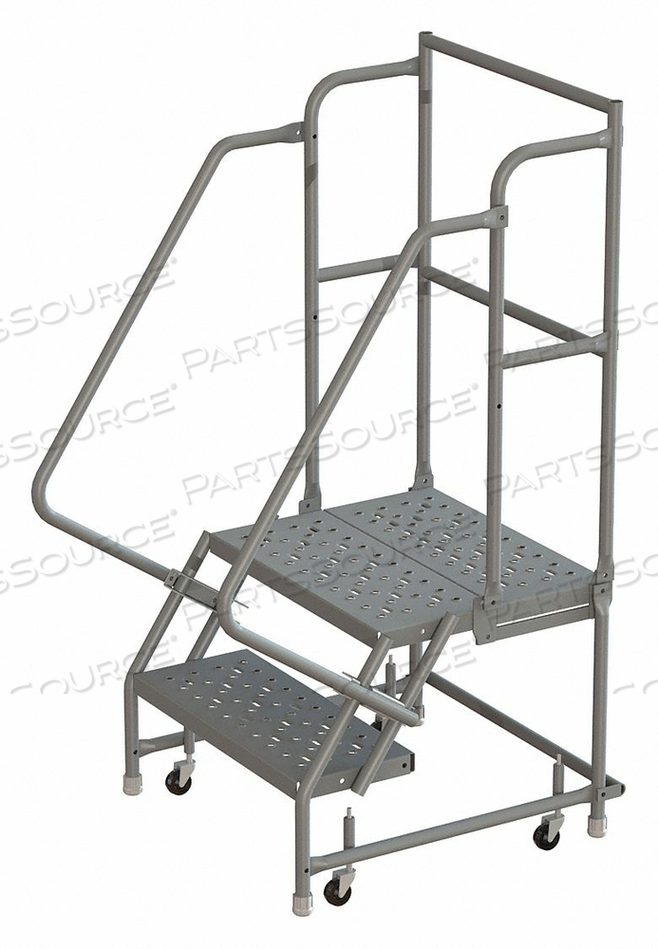 ROLLING LADDER 2 STEP STEEL PERFORATED by Tri-Arc ROLLING LADDER 2 STEP STEEL PERFORATED by Tri-Arc