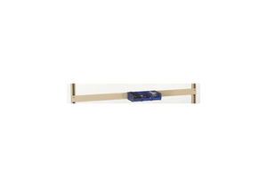 BIN RAIL 72 W X 1/1/2002 D X 4 H BEIGE by Pro-Line