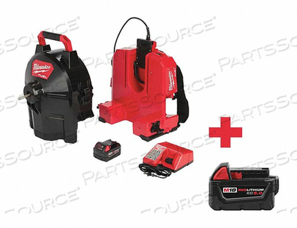 DRAIN GUN KIT 18.0V 100 FT MAX RUN by Milwaukee Electric Tools DRAIN GUN KIT 18.0V 100 FT MAX RUN by Milwaukee Electric Tools