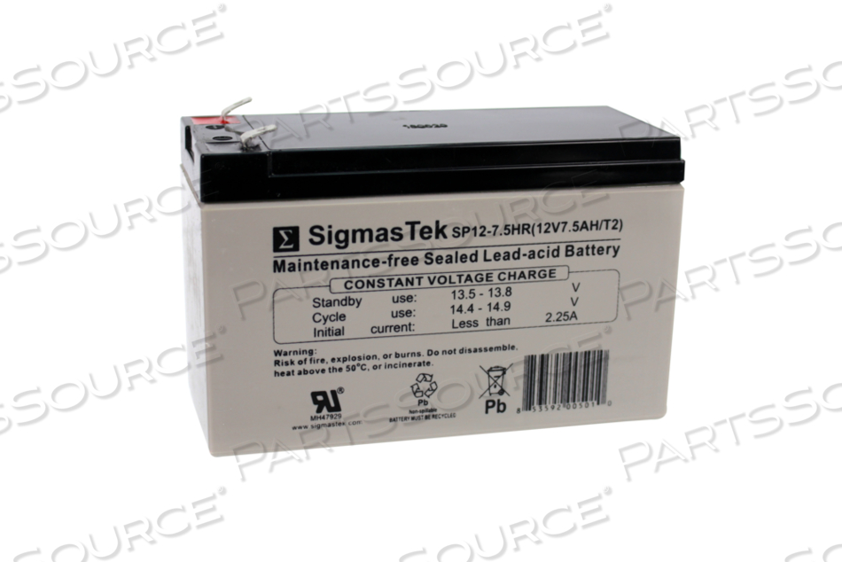 BATTERY, 12 VAC by STERIS Corporation