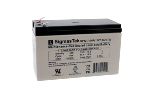 BATTERY, SEALED LEAD ACID, 12VAC, 7.5 AH FOR STERIS EVOLUTION MEDIUM by STERIS Corporation