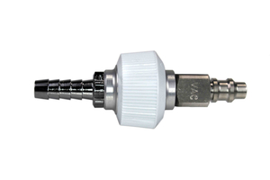 QUICK CONNECT ADAPTER, MALE X 5/16 IN HOSE BARB, WHITE, VACUUM by Bay Corporation