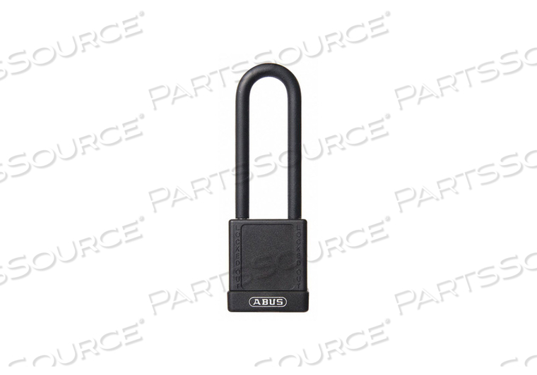 J0400 LOCKOUT PADLOCK KA BLACK 1-3/4 H by Abus J0400 LOCKOUT PADLOCK KA BLACK 1-3/4 H by Abus