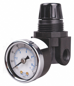 MINI REGULATOR NYLON BODY 1/4 by Arrow Pneumatics