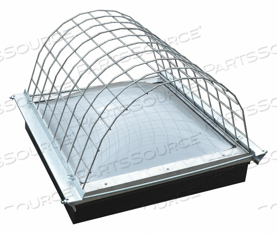 DOMED SKYLIGHT GUARD GRAY 440 LB by Garlock Safety Systems DOMED SKYLIGHT GUARD GRAY 440 LB by Garlock Safety Systems