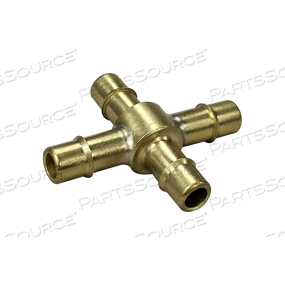 MINI BARB FITTING 2-1/8 BRASS by Mem-Co