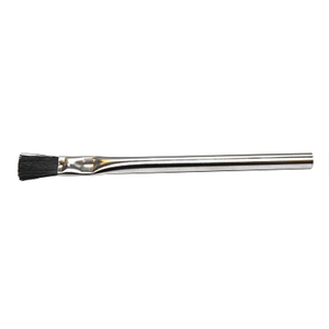 ACID BRUSH, 3/8 IN W, 3/4 IN TRIM, BLACK HORSEHAIR BRISTLE, TIN FERRULE HANDLE by Anchor