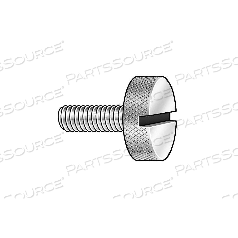 THUMB SCREW #8-32 18-8SS 1/2 L PK5 by Approved Vendor