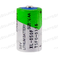 BATTERY, 1/2AA, LITHIUM, 3.6V by R&D Batteries, Inc.