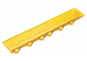 MAT EDGING YELLOW 4 IN X 22 IIN. PK2 by Ergo Advantage