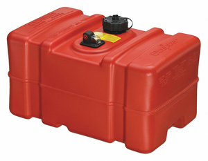 PORTABLE FUEL TANK RED 12 GAL. PLASTIC by Scepter