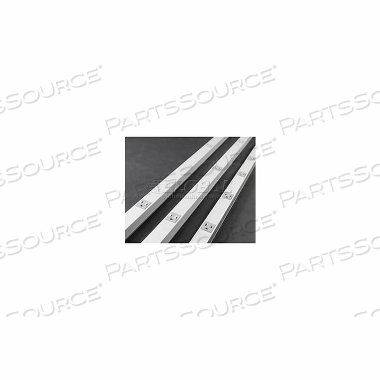 BK20GB512 PLUGMOLD, 125V, 15A, 5'L - MIN QTY 2 by Wiremold