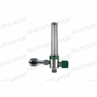 FLOWMETER, OXYGEN, USA COLOR CODING, DISS NUT X NIPPLE CONNECTION TYPE, 15LPM FLOW RATE by Ohio Medical, LLC