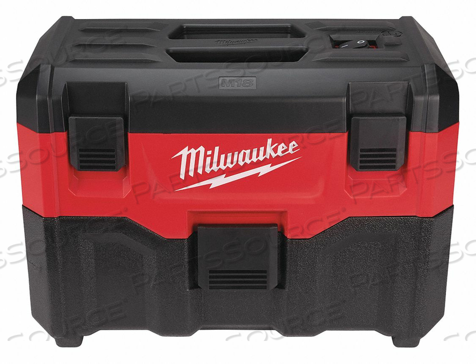 MILWAUKEE TOOL 0880-20 WET/DRY VACUUM, 2.0 GAL, 1.25 IN. DIA, 11.5 IN. H X 19.0 IN. W by Milwaukee Electric Tools MILWAUKEE TOOL 0880-20 WET/DRY VACUUM, 2.0 GAL, 1.25 IN. DIA, 11.5 IN. H X 19.0 IN. W by Milwaukee Electric Tools