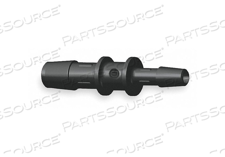 REDUCING COUPLER 5/8 X 1/2 IN NYLON PK10 by Eldon James Corporation